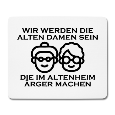 Geschenk Oma Mousepad - Wilde Oma