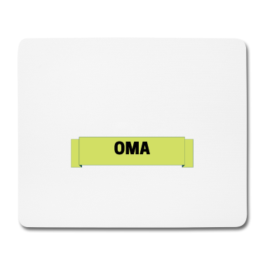Geschenk Oma Mousepad - Sie ist die Beste - Oma!