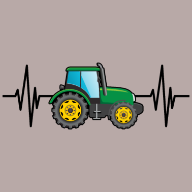Motiv Herzschlag Landwirt - Landwirtschaft Landleben