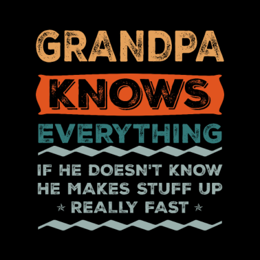Motiv Opa weiß alles Weihnachtsgeschenk