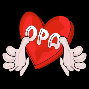 Motiv Opa Großeltern LIEBE HERZ HÄNDE FAMILIE OPI