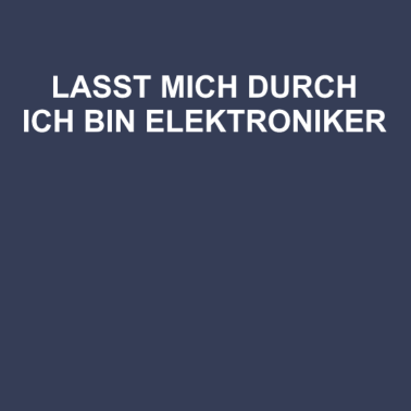Motiv Elektroniker | T-Shirt