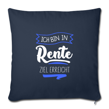 weihnachtsgeschenke für oma und opa Kissenbezug - ich bin in rente ziel erreicht