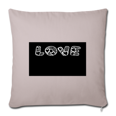 weihnachtsgeschenke für oma und opa Kissenbezug - Love | T-Shirt