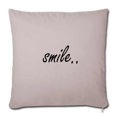 weihnachtsgeschenke für oma und opa Kissenbezug - Smile | Cooles T-Shirt