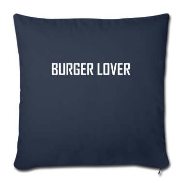 weihnachtsgeschenke für oma und opa Kissenbezug - Burger Lover | T-Shirt