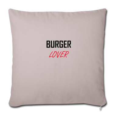 weihnachtsgeschenke für oma und opa Kissenbezug - Burger Lover | T-Shirt