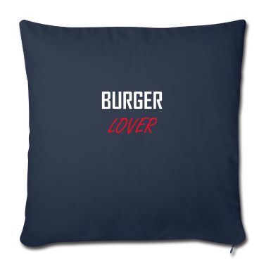 weihnachtsgeschenke für oma und opa Kissenbezug - Burger Lover | T-Shirt
