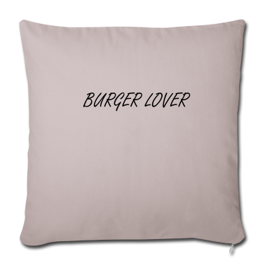 weihnachtsgeschenke für oma und opa Kissenbezug - Burger Lover | T-Shirt