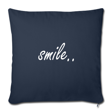 weihnachtsgeschenke für oma und opa Kissenbezug - smile | Cooles T-Shirt