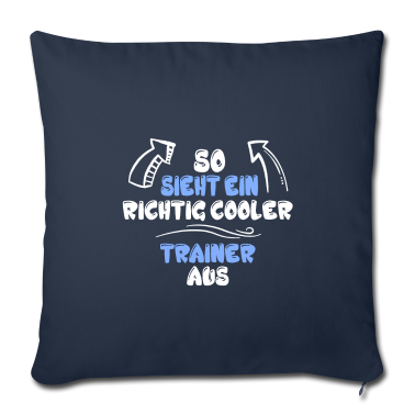 weihnachtsgeschenke für oma und opa Kissenbezug - so sieht ein richtig guter trainer aus