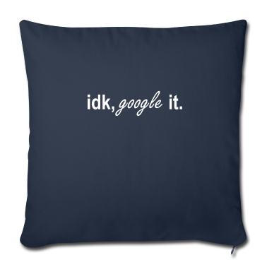 weihnachtsgeschenke für oma und opa Kissenbezug - I dont know | T-Shirt