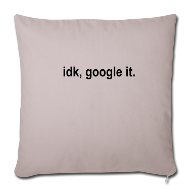 weihnachtsgeschenke für oma und opa Kissenbezug - I dont know | T-Shirt