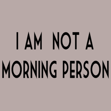 Motiv Morgenmensch | Cooles T-Shirt