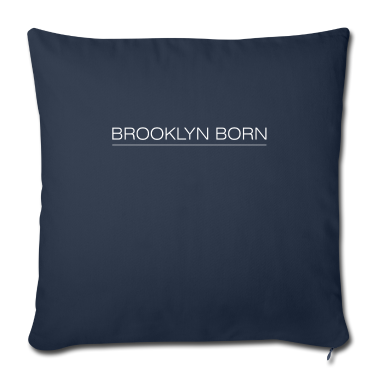 weihnachtsgeschenke für oma und opa Kissenbezug - Brooklyn born | T-Shirt