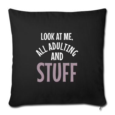 weihnachtsgeschenke für oma und opa Kissenbezug - Funny Adulting Graduation witty graduate