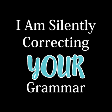 Motiv Grammar Teacher Funny School Joke