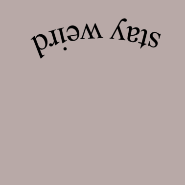 Motiv Bleib komisch| T-Shirt