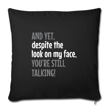 weihnachtsgeschenke für oma und opa Kissenbezug - Funny Sarcasm offensive saying coworker