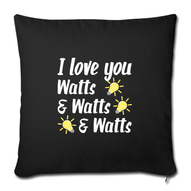 weihnachtsgeschenke für oma und opa Kissenbezug - Romantic Watts Electrician Coworker Boyfriend