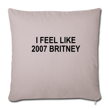 weihnachtsgeschenke für oma und opa Kissenbezug - I feel like Britney | T-Shirt