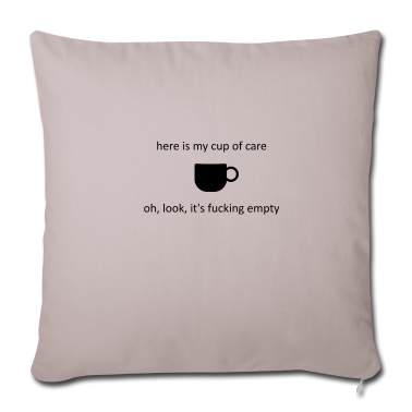 weihnachtsgeschenke für oma und opa Kissenbezug - I don t care | T-Shirt