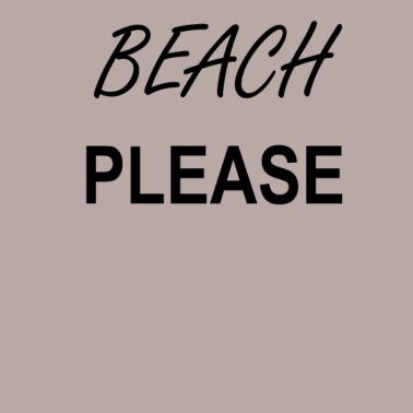 Motiv Beach please | T-Shirt