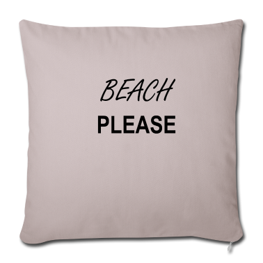 weihnachtsgeschenke für oma und opa Kissenbezug - Beach please | T-Shirt