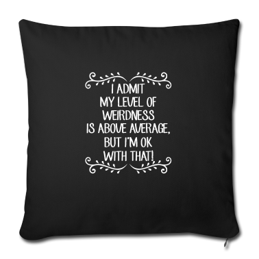 weihnachtsgeschenke für oma und opa Kissenbezug - Funny Weirdness Sarcastic Humor coworker Gift