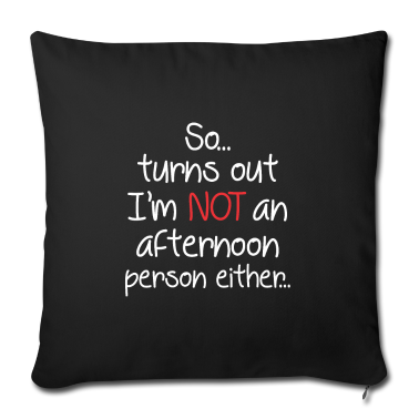 weihnachtsgeschenke für oma und opa Kissenbezug - Not An Afternoon Person Funny Office Coworker