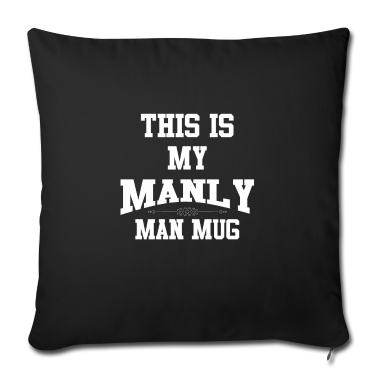 weihnachtsgeschenke für oma und opa Kissenbezug - Manly Coffee Mug Coworker Funny Saying