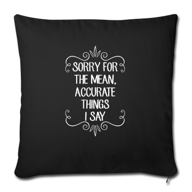 weihnachtsgeschenke für oma und opa Kissenbezug - Sarcasm quote sarcastic gift accurate mean