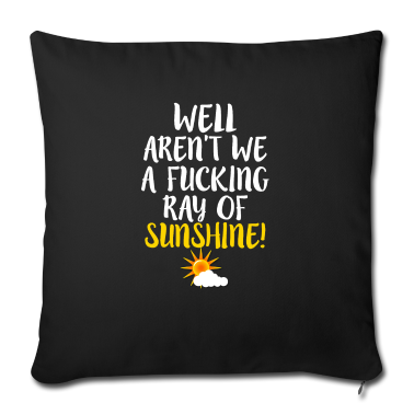 weihnachtsgeschenke für oma und opa Kissenbezug - Ray of Fucking Sunshine Swearing Sarcastic Humorou