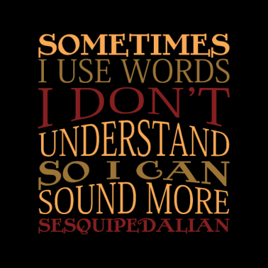 Motiv Funny Sesquipedalian Long word english teacher