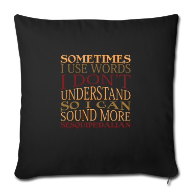 weihnachtsgeschenke für oma und opa Kissenbezug - Funny Sesquipedalian Long word english teacher