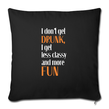 weihnachtsgeschenke für oma und opa Kissenbezug - Drunk Person Funny Sarcastic Humor