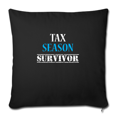 weihnachtsgeschenke für oma und opa Kissenbezug - Tax Season Survivor Accounting Office coworker