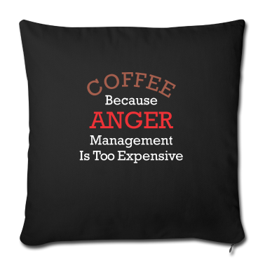 weihnachtsgeschenke für oma und opa Kissenbezug - Coffee Anger Management Is Too Expensive Office