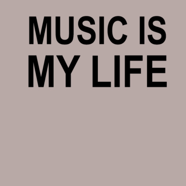 Motiv Music is my life | T-Shirt