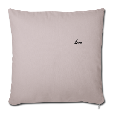 weihnachtsgeschenke für oma und opa Kissenbezug - Love | T-Shirt