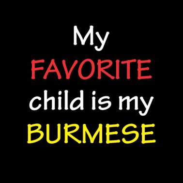 Motiv Burmese Cat favorite child Kitten Lover