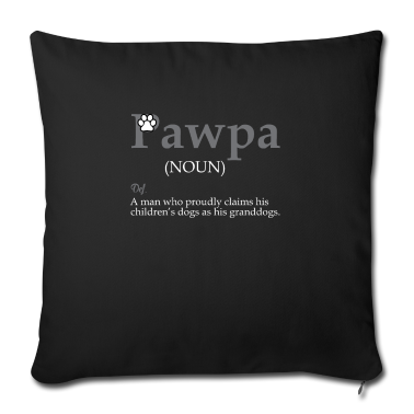 weihnachtsgeschenke für oma und opa Kissenbezug - Father granddogs pawpa definition Dog lover
