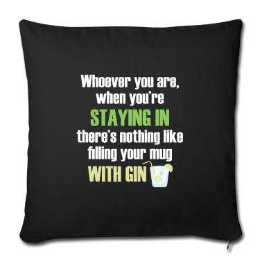 weihnachtsgeschenke für oma und opa Kissenbezug - Funny Gin Drinking Gift Mug Alcohol