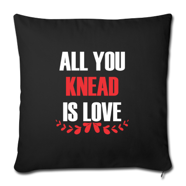 weihnachtsgeschenke für oma und opa Kissenbezug - Baker Gift Knead Love Kitchen Cooking Baking