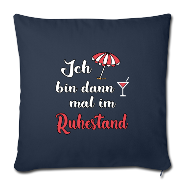 weihnachtsgeschenke für oma und opa Kissenbezug - ich bin dann mal im ruhestand