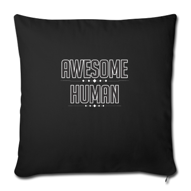 weihnachtsgeschenke für oma und opa Kissenbezug - Awesome Human Funny Comedy coworker Office