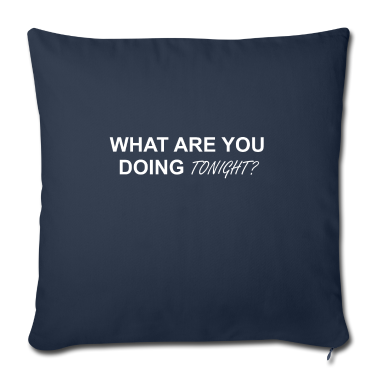 weihnachtsgeschenke für oma und opa Kissenbezug - What are you doing | T-Shirt