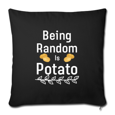 weihnachtsgeschenke für oma und opa Kissenbezug - Being Random Is Potato sarcastic potatoes