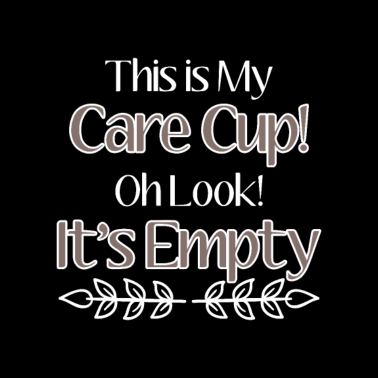 Motiv I Don't Care sarcastic mug funny cup