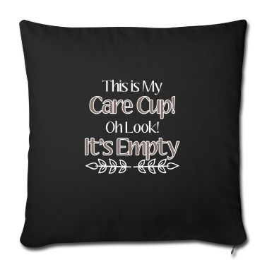 weihnachtsgeschenke für oma und opa Kissenbezug - I Don't Care sarcastic mug funny cup